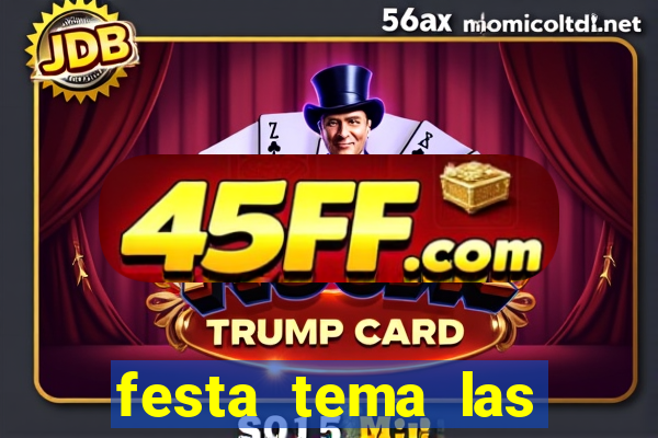 festa tema las vegas roupas femininas